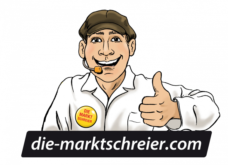 EDEKA Müser Marktschreier Logo schwarz